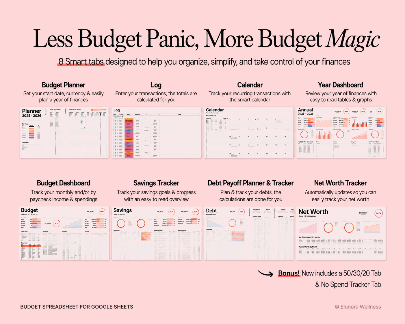 The ADHD Budget Planner™