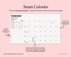 ADHD Budget Planner Google Sheets template for tracking income, bills, expenses, savings and debt