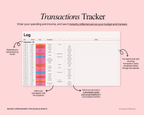 ADHD Budget Planner Google Sheets template for tracking income, bills, expenses, savings and debt