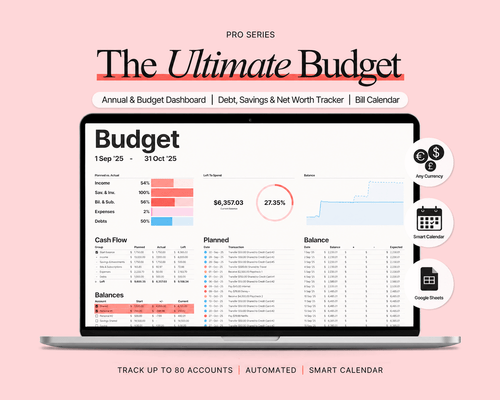 The ADHD Budget Planner™ - Elunora Wellness