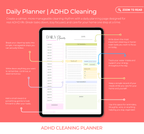 The ADHD Cleaning Planner™ - Elunora Wellness