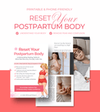 Postpartum recovery program for moms by Elunora Wellness digital support system