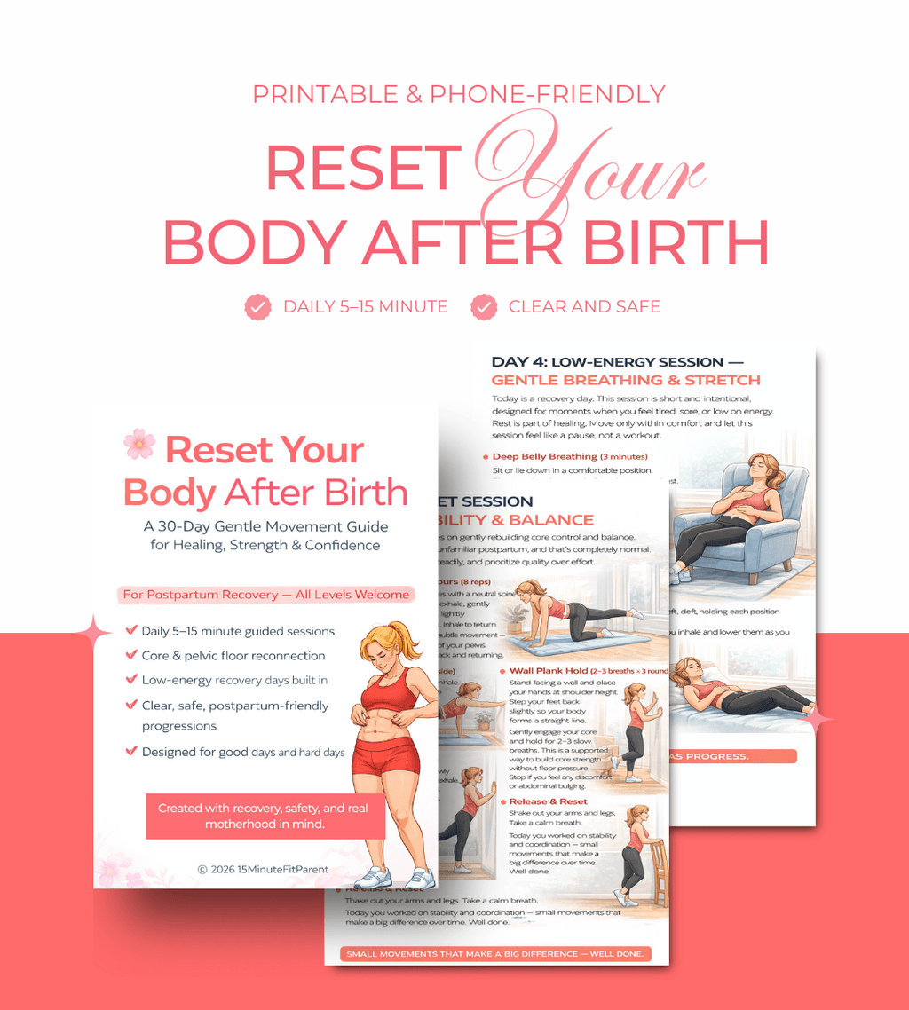 Postpartum recovery program for moms by Elunora Wellness digital support system